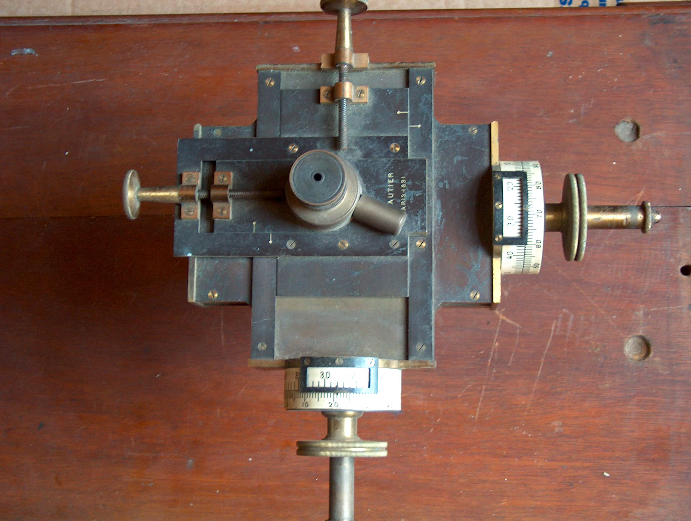 Micrometer Gautier 1891